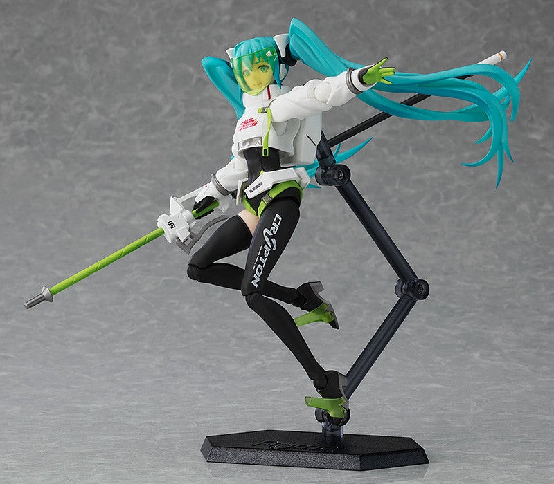 figma SP-149 Character Vocal Series 01: Hatsune Miku Racing Miku 2022 Ver. Action Figure official product photo by GOODSMILE RACING