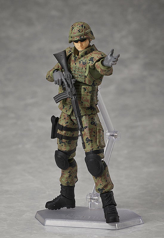 figma SP-154 Little Armory JSDF Soldier Action Figure official product photo by TOMYTEC