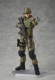 figma SP-154 Little Armory JSDF Soldier Action Figure official product photo by TOMYTEC