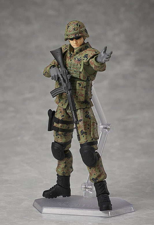 figma SP-154 Little Armory JSDF Soldier Action Figure official product photo by TOMYTEC