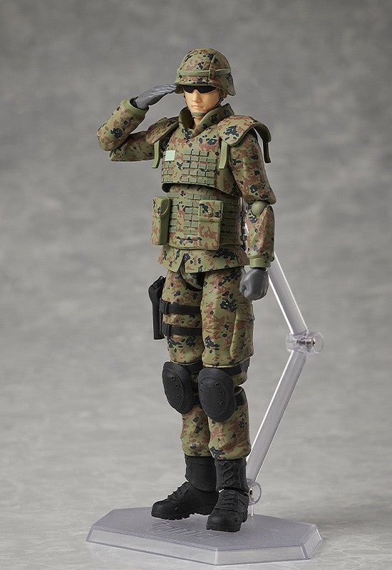 figma SP-154 Little Armory JSDF Soldier Action Figure official product photo by TOMYTEC