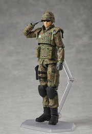 figma SP-154 Little Armory JSDF Soldier Action Figure official product photo by TOMYTEC