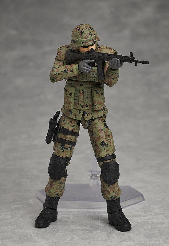 figma SP-154 Little Armory JSDF Soldier Action Figure official product photo by TOMYTEC