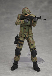 figma SP-154 Little Armory JSDF Soldier Action Figure official product photo by TOMYTEC