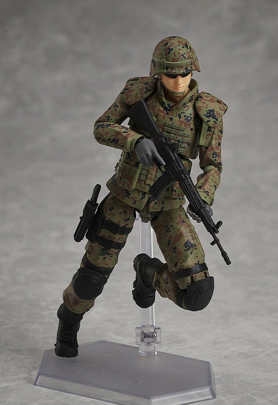figma SP-154 Little Armory JSDF Soldier Action Figure official product photo by TOMYTEC
