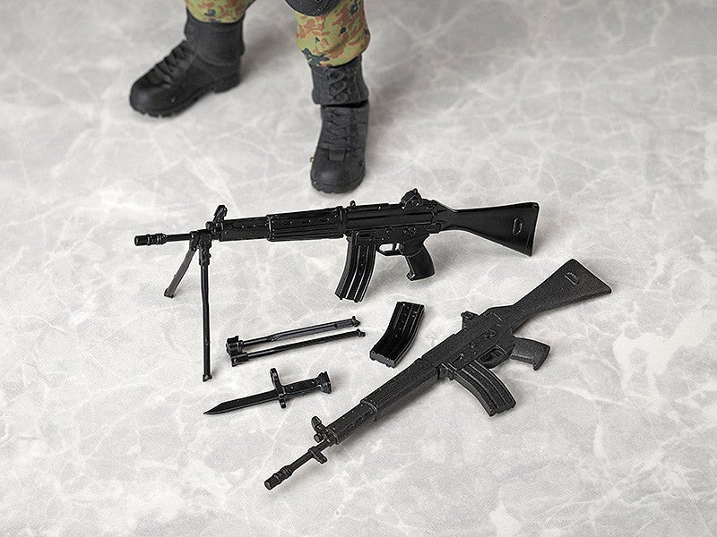 figma SP-154 Little Armory JSDF Soldier Action Figure official product photo by TOMYTEC