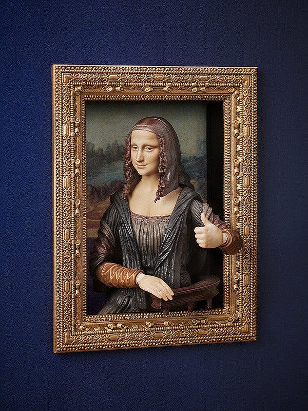 figma SP-155 The Table Museum Mona Lisa by Leonardo da Vinci Action Figure official product photo by FREEing