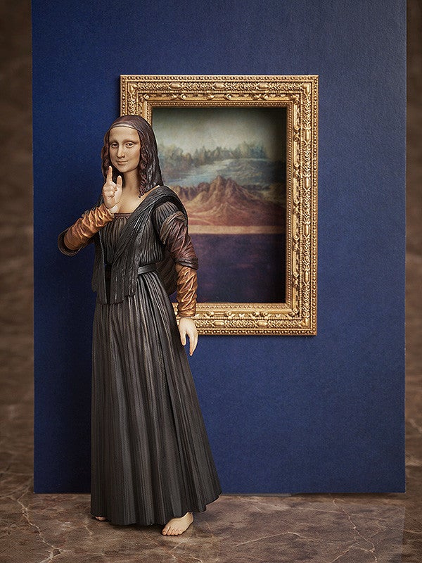 figma SP-155 The Table Museum Mona Lisa by Leonardo da Vinci Action Figure official product photo by FREEing