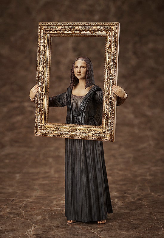 figma SP-155 The Table Museum Mona Lisa by Leonardo da Vinci Action Figure official product photo by FREEing