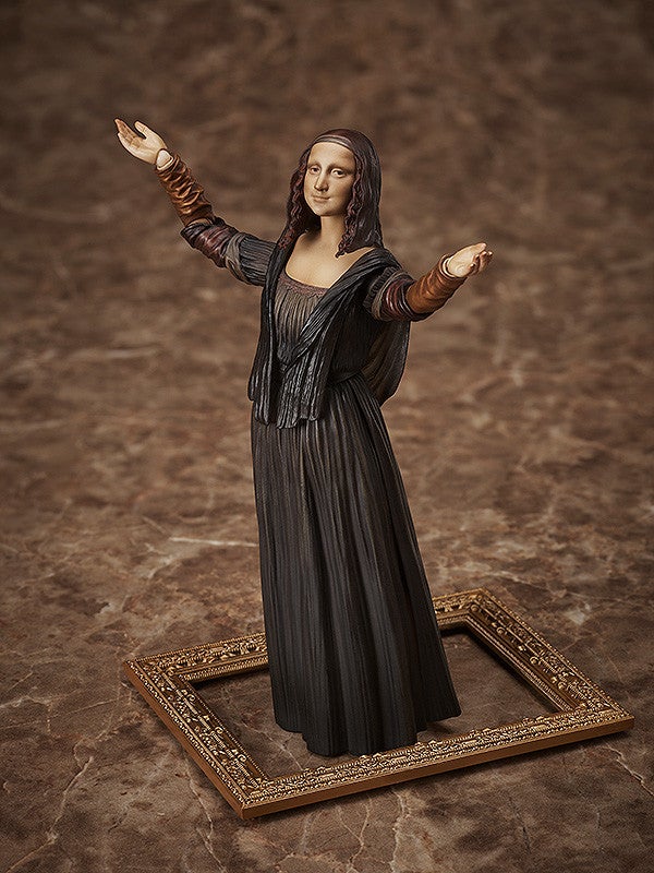 figma SP-155 The Table Museum Mona Lisa by Leonardo da Vinci Action Figure official product photo by FREEing
