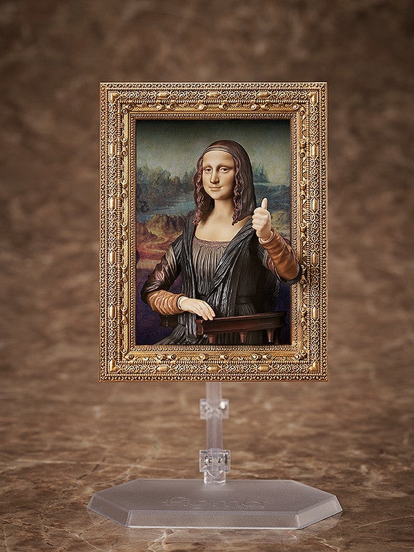 figma SP-155 The Table Museum Mona Lisa by Leonardo da Vinci Action Figure official product photo by FREEing