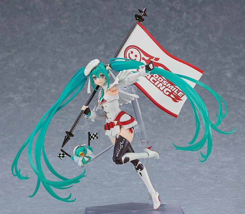 figma SP-161 Character Vocal Series 01: Hatsune Miku Racing Miku 2023 Ver. Action Figure official product photo by GOODSMILE RACING