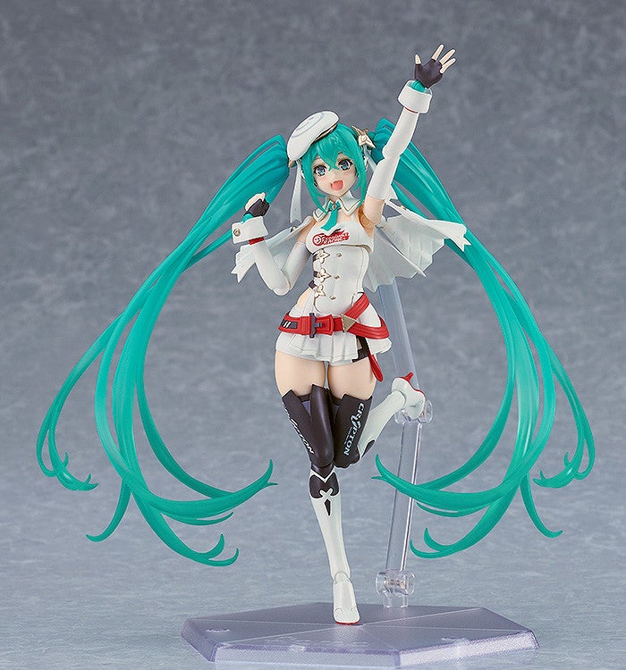 figma SP-161 Character Vocal Series 01: Hatsune Miku Racing Miku 2023 Ver. Action Figure official product photo by GOODSMILE RACING