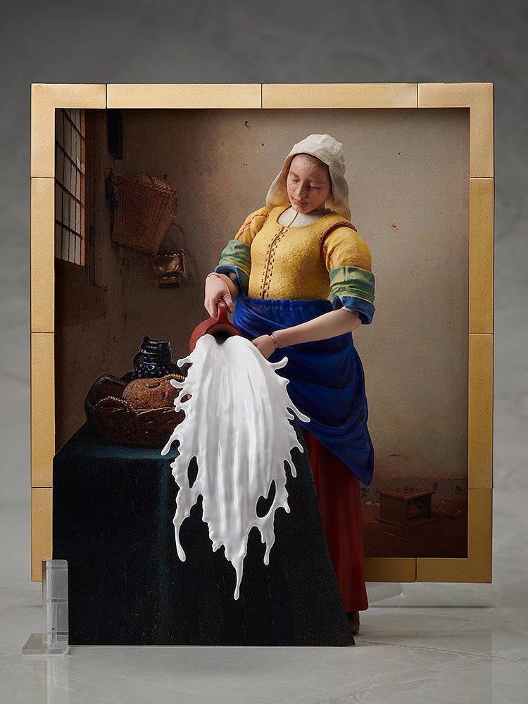 figma SP-165 The Table Museum The Milkmaid by Vermeer Action Figure official product photo by FREEing