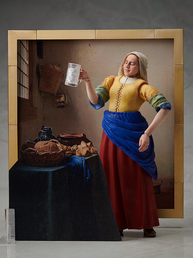 figma SP-165 The Table Museum The Milkmaid by Vermeer Action Figure official product photo by FREEing