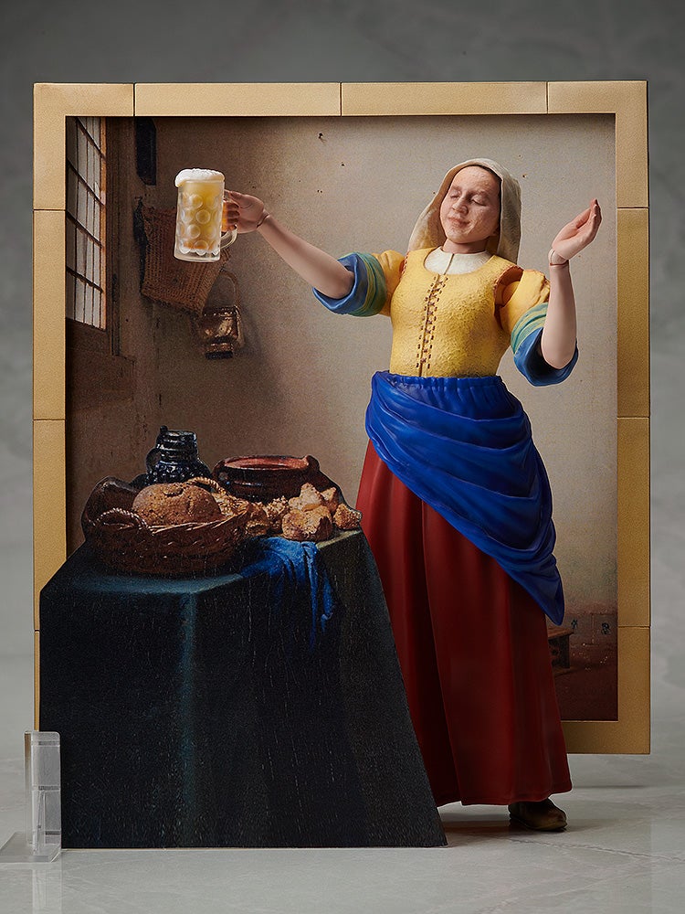 figma SP-165 The Table Museum The Milkmaid by Vermeer Action Figure official product photo by FREEing