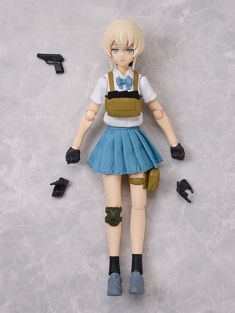 figma SP-168 Little Armory Armed JK Variant E Action Figure official product photo by TOMYTEC