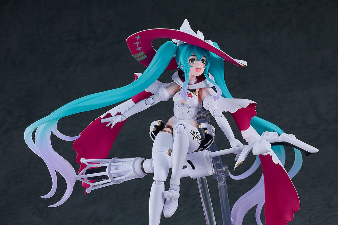 figma SP-171 Character Vocal Series 01: Hatsune Miku Racing Miku 2024 Ver. Action Figure official product photo by GOODSMILE RACING