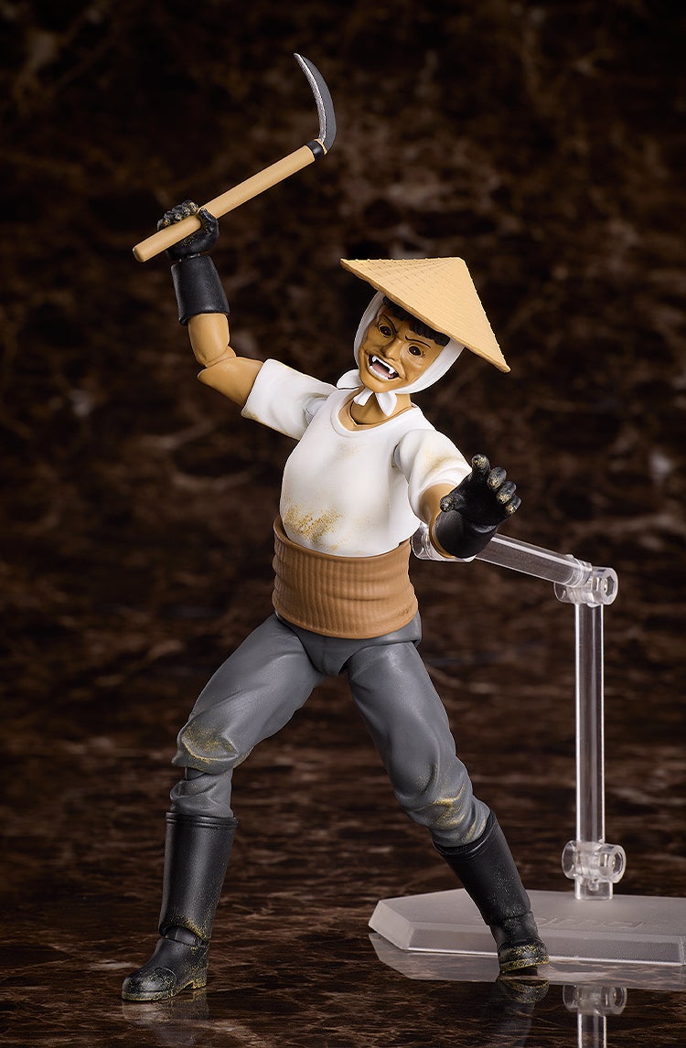 figma SP-173 Higanjima Vampire (Farmer) Action Figure official product photo by FREEing