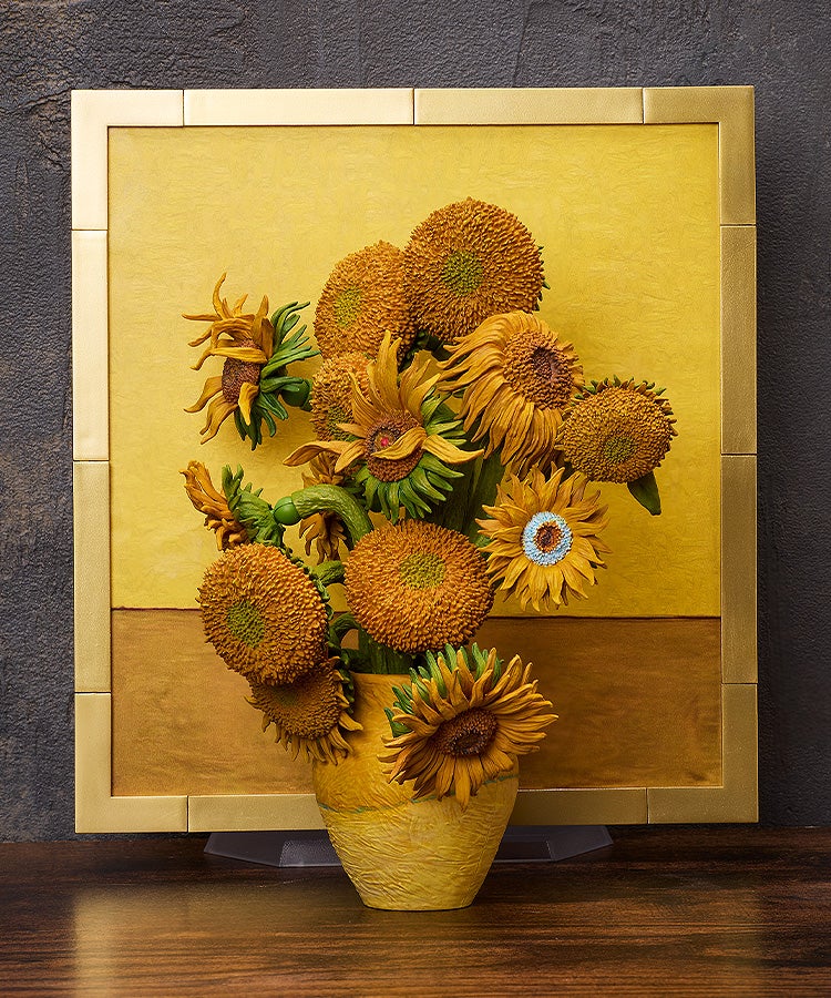 figma SP-175 The Table Museum Sunflowers by Van Gogh Action Figure official product photo by FREEing