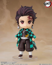 BANDAI SPIRITS Figuarts mini Demon Slayer: Kimetsu no Yaiba Tanjiro Kamado Rengoku Sword Guard Ver. Mini Figure
