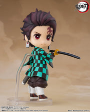 BANDAI SPIRITS Figuarts mini Demon Slayer: Kimetsu no Yaiba Tanjiro Kamado Rengoku Sword Guard Ver. Mini Figure