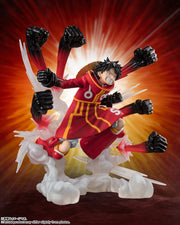 BANDAI SPIRITS Figuarts ZERO Cho-Gekisen ONE PIECE Monkey D. Luffy Gum-Gum Hawk Gatling Complete Figure