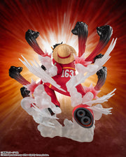 BANDAI SPIRITS Figuarts ZERO Cho-Gekisen ONE PIECE Monkey D. Luffy Gum-Gum Hawk Gatling Complete Figure