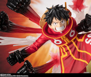 BANDAI SPIRITS Figuarts ZERO Cho-Gekisen ONE PIECE Monkey D. Luffy Gum-Gum Hawk Gatling Complete Figure