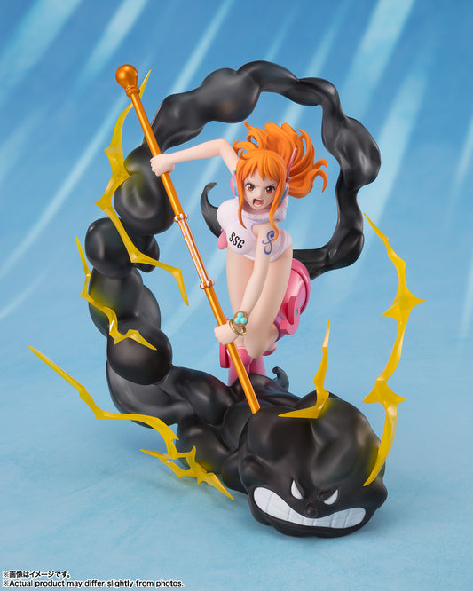 BANDAI SPIRITS Figuarts ZERO Cho-Gekisen ONE PIECE Nami Thunderbolt Complete Figure