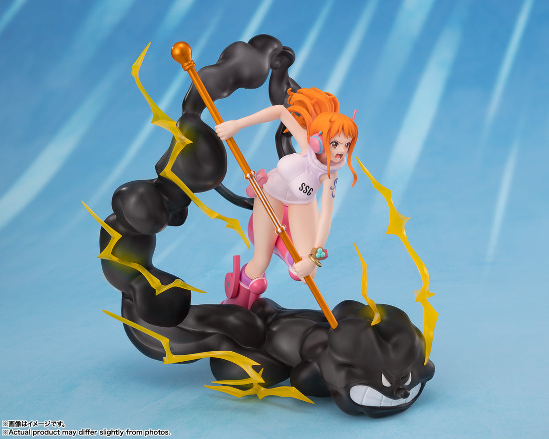 BANDAI SPIRITS Figuarts ZERO Cho-Gekisen ONE PIECE Nami Thunderbolt Complete Figure
