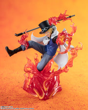 BANDAI SPIRITS Figuarts ZERO Cho-Gekisen ONE PIECE Sabo Fire Fist Checkmate Complete Figure