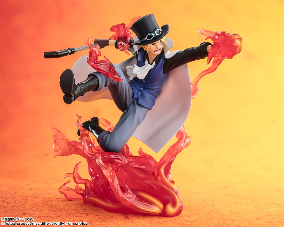 BANDAI SPIRITS Figuarts ZERO Cho-Gekisen ONE PIECE Sabo Fire Fist Checkmate Complete Figure