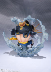 BANDAI SPIRITS Figuarts ZERO Extra Battle ONE PIECE Monkey D. Luffy Gear 4 Leo Bazooka Reissue Complete Figure