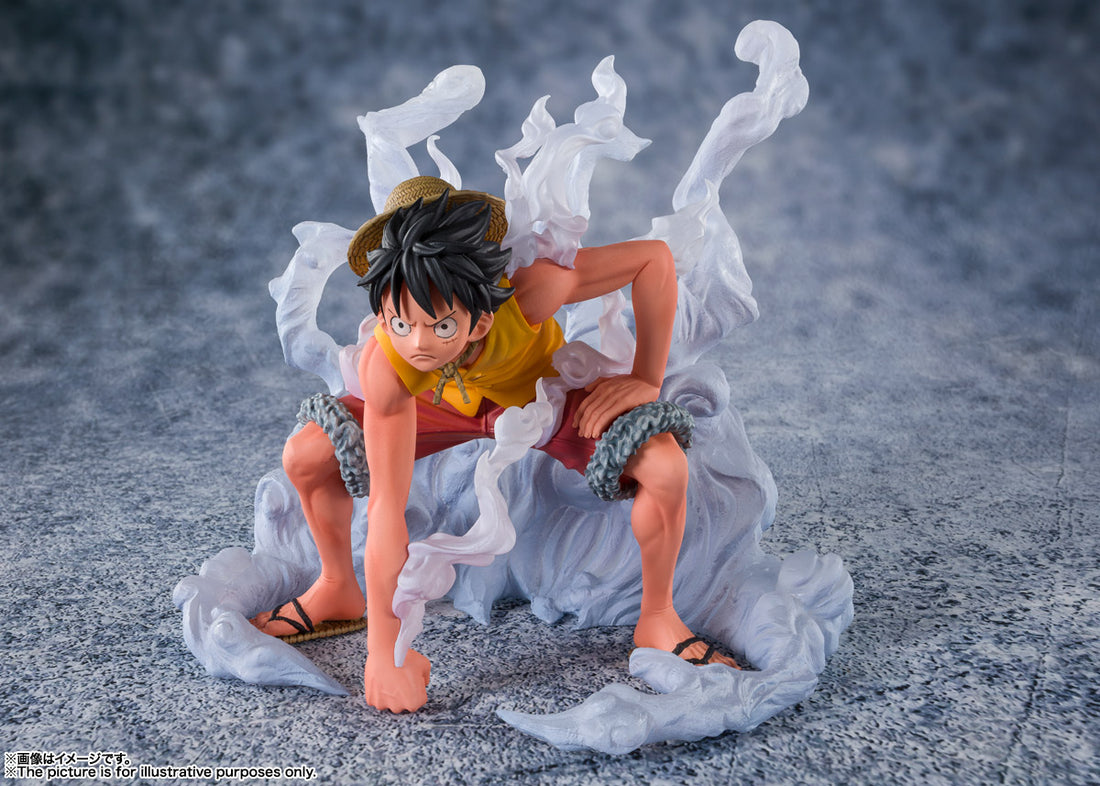 BANDAI SPIRITS Figuarts ZERO Extra Battle ONE PIECE Monkey D. Luffy Summit War Reissue Complete Figure