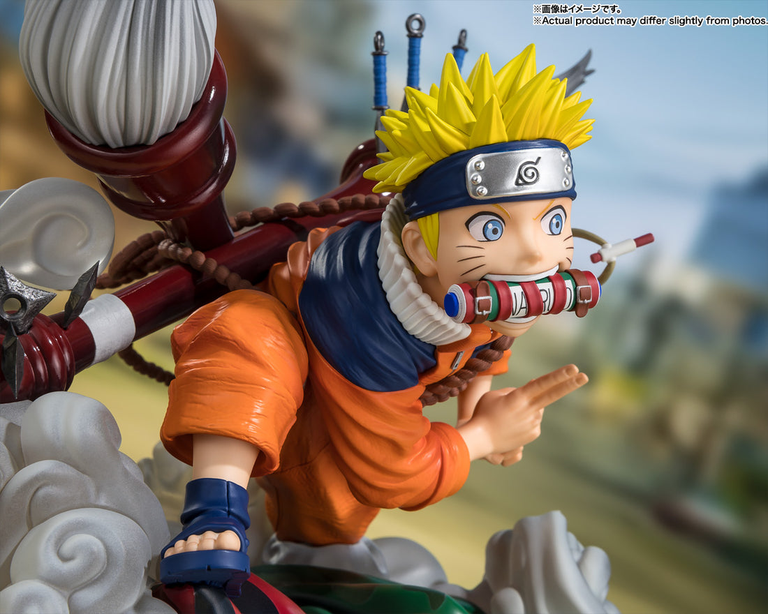 BANDAI SPIRITS Figuarts ZERO NARUTO Naruto Uzumaki NARUTO 72 Series Complete Figure