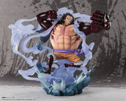 BANDAI SPIRITS Figuarts ZERO ONE PIECE Monkey D. Luffy Gear 4 Three Captains Onigashima Monster Battle Reissue Complete Figure