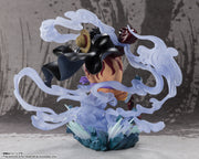 BANDAI SPIRITS Figuarts ZERO ONE PIECE Monkey D. Luffy Gear 4 Three Captains Onigashima Monster Battle Reissue Complete Figure
