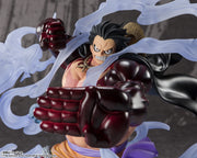 BANDAI SPIRITS Figuarts ZERO ONE PIECE Monkey D. Luffy Gear 4 Three Captains Onigashima Monster Battle Reissue Complete Figure