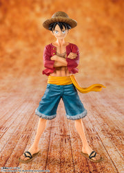 BANDAI SPIRITS Figuarts ZERO ONE PIECE Straw Hat Luffy Reissue Complete Figure