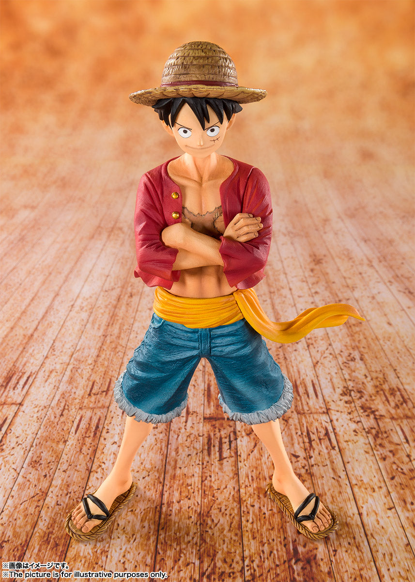 BANDAI SPIRITS Figuarts ZERO ONE PIECE Straw Hat Luffy Reissue Complete Figure