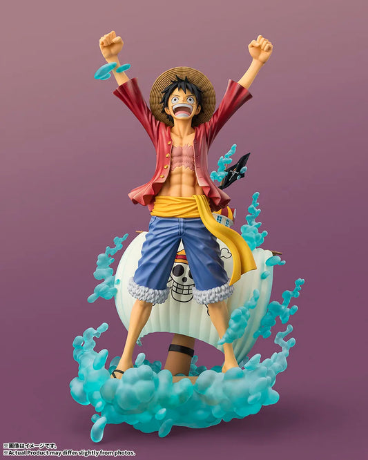 Figuarts ZERO STARTune Monkey D. Luffy -Setting Sail for the New World- Complete Figure official product image