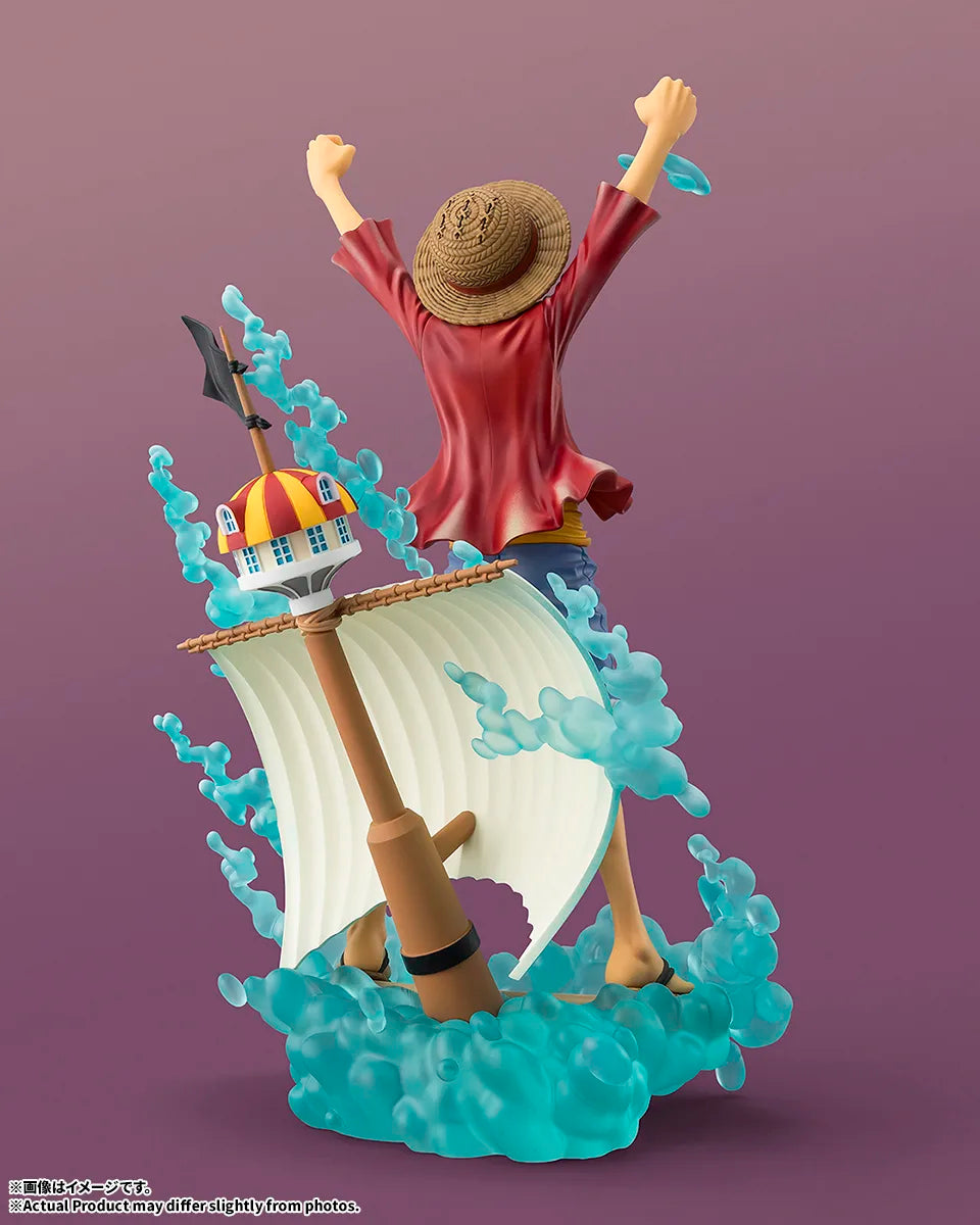 Figuarts ZERO STARTune Monkey D. Luffy -Setting Sail for the New World- Complete Figure official product image
