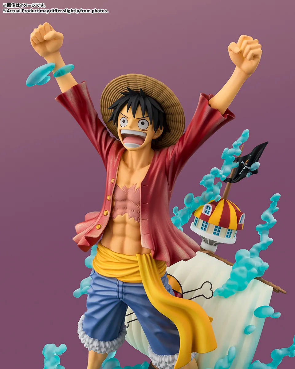 Figuarts ZERO STARTune Monkey D. Luffy -Setting Sail for the New World- Complete Figure official product image