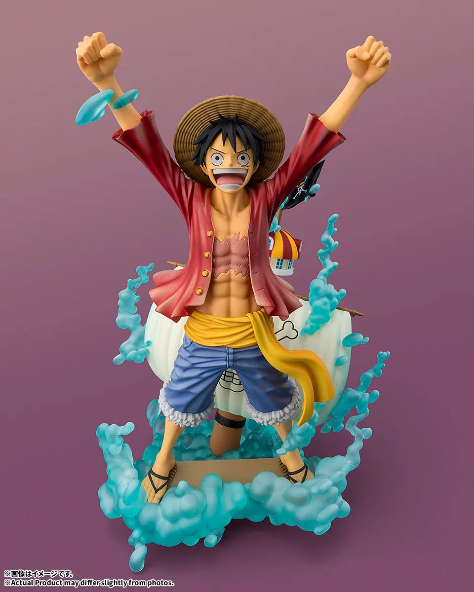 Figuarts ZERO STARTune Monkey D. Luffy -Setting Sail for the New World- Complete Figure official product image