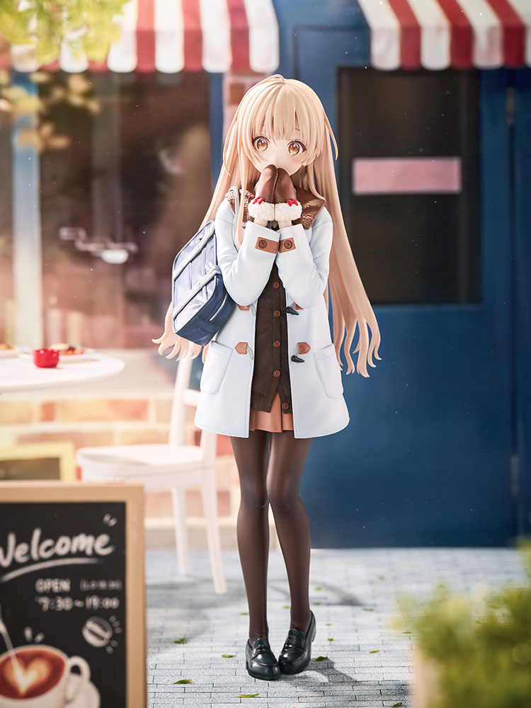 FuRyu TENITOL TALL The Angel Next Door Spoils Me Rotten Mahiru Shiina Winter Clothes Ver. Complete Figure - product view 1