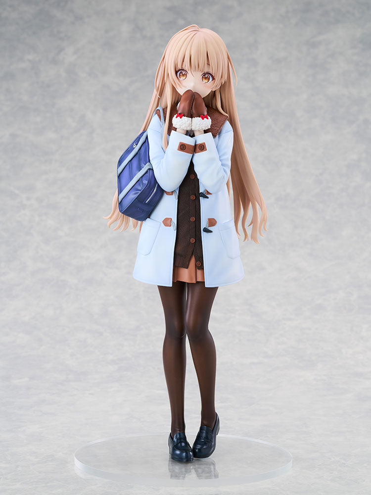 FuRyu TENITOL TALL The Angel Next Door Spoils Me Rotten Mahiru Shiina Winter Clothes Ver. Complete Figure - product view 9