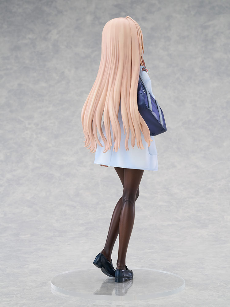 FuRyu TENITOL TALL The Angel Next Door Spoils Me Rotten Mahiru Shiina Winter Clothes Ver. Complete Figure - product view 11