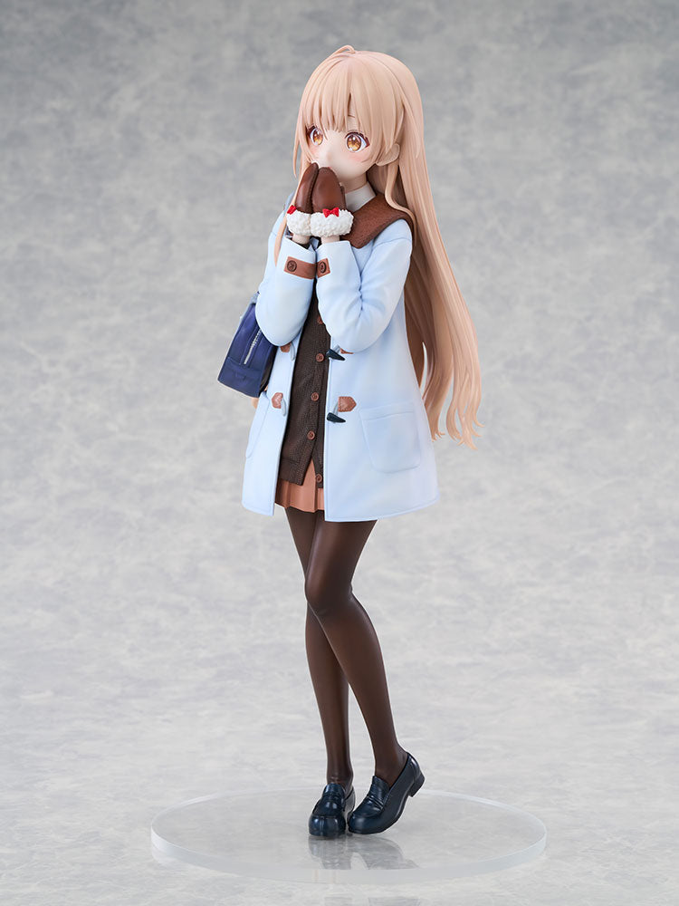 FuRyu TENITOL TALL The Angel Next Door Spoils Me Rotten Mahiru Shiina Winter Clothes Ver. Complete Figure - product view 12
