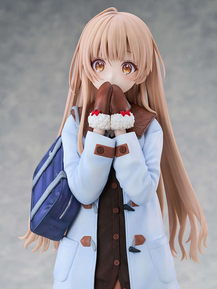 FuRyu TENITOL TALL The Angel Next Door Spoils Me Rotten Mahiru Shiina Winter Clothes Ver. Complete Figure - product view 13
